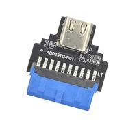 ZEPFJHE Adattatore in metallo da USB 3.2 Gen1 a USB C con alloggiamento in alluminio per una dissipazione del calore superiore e un trasferimento dati a lungo termine