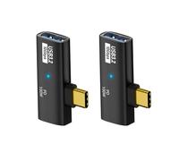 ZEPFJHE Adattatore Tipo C Efficiente 2pcs/Pacchetto PD100W Connettore Ricarica per La Ricarica Rapida E Vari Adattatori Splitter Compatibilità del Dispositivo