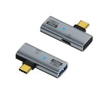 ZEPFJHE Adattatore Tipo C Efficiente 2pcs/Pacchetto PD100W Connettore Ricarica per La Ricarica Rapida E Vari Adattatori Splitter Compatibilità del Dispositivo