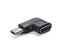 ZEPFJHE Adattatore USB C a 90 gradi Connettore reversibile Tipo C maschio a femmina 10Gbps Dati Ricarica rapida Dispositivo Multiplo Adattatore supportato per telefoni