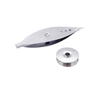 ZEPFJHE Ago per chiacchierino in metallo con nucleo a navetta per strumenti in rilievo per realizzare merletti a mano accessori per tessitura a maglia