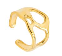 ZEPFJHE Anelli comodi alla moda unici anelli irregolari in lega accessori alla moda comodi da indossare per abiti eleganti accessorio per feste, Misura unica, come descritto, come descritto