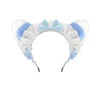 ZEPFJHE Anime Cosplay Peluche Copricapo Elastico Fascia per Capelli Orecchie Animali Design Per Evento A Tema Uso Quotidiano Orecchio di Gatto Clip Per Capelli Per Adulti