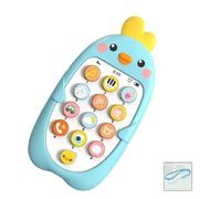 ZEPFJHE Apprendimento Early Learning Interactive Phone Toy con Touch Actived Sounds Safe Music Resistente Music per Bambini Musicale per Bambini
