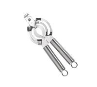 ZEPFJHE Apriscatole multiuso in acciaio inossidabile per uso domestico ergonomico manico antiscivolo per rimuovere il coperchio della bottiglia Strumento multiuso accessorio da cucina