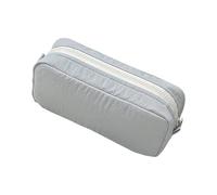 ZEPFJHE Astuccio compatto per matite scolastiche, in tessuto, per penne, pennarelli, gomme, organizzazione in ssenziali, borsa carina, Blu, Bellezza di massa