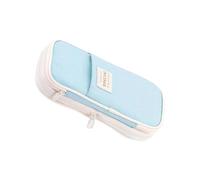 ZEPFJHE Astuccio di grande capacità stile coreano portapenne forniture scolastiche per l'organizzazione di pennarelli e accessori Scatola organizzatori di stili coreani, Azzurro