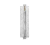 ZEPFJHE Astuccio elastico con fibbia per penna stilografica protettore penna borsa semplice portamatite sacchetti portatili custodia semplice custodia protettiva per fontana, bianco, Bellezza di massa