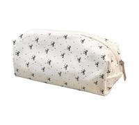 ZEPFJHE Astuccio per matite con fiocchi Pratico astuccio per penne di grande capacità Borsa per il trucco Borse per penne Organizzatori estetici Grande Capacità Fiocchi Sacchetto di trucco, Fiocco.