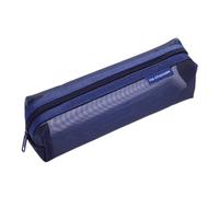 ZEPFJHE Astuccio portatile per penne trasparente, scatola semplice per gomme, righelli, pennarelli, scatola trasparente portatile semplice, A
