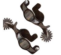 ZEPFJHE Authentics - Sperone in denim con lavorazione manuale e materiali in acciaio inossidabile per migliorare la durata del ciclismo