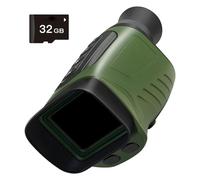 ZEPFJHE Avanzato Birdwatching monoculare con sensori di imaging Visualizzazioni notturne Funzionalità Design pratico per Avventura Visite notturne Fotocamera monoculare Osservazione fauna selvatica