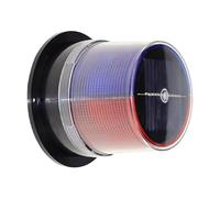 ZEPFJHE Avviso Solare Lampeggiante Lampeggiatura Impermeabile della Base Magnetica Lampada Lampeggiante per Auto -texa Resistente alle Intemperie