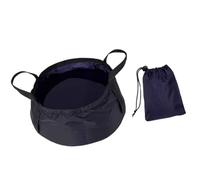 ZEPFJHE Bacino d'acqua in tessuto Oxford da 8,5 l, nero