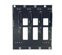 ZEPFJHE Backplane dell'azionamento a 4 porte trasferimento veloce 6Gbps con indicatori LED e ventilazione per l'archiviazione del computer LED misura backplane