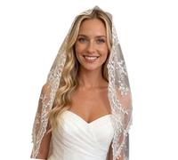 ZEPFJHE Bella sciarpa da preghiera bianca pratica in nylon con cuciture sottili, perfetta per pratiche religiose o matrimoni islamici hijab sciarpa