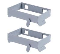 ZEPFJHE Bidoni della spazzatura pieghevoli nascosti per cucina e bagno, facile installazione, supporto stabile borsa stabile