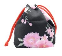 ZEPFJHE Borsa a mano alla moda Geisha borsa in poliestere per una lunga durata e facile da pulire, Rosso vinaccia