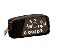 ZEPFJHE Borsa A Matita Multistrato Capacità Con Compartimenti Multipli Per La Custodia A Matita Capacità Viaggio Viaggio Per Uffici Scolastici.