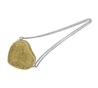 ZEPFJHE Borsa a tracolla con paillettes scintillanti a forma di cuore piccola borsa a tracolla portafoglio San Valentino piccola spalla per donne e ragazze elegante sera, Oro, One Size