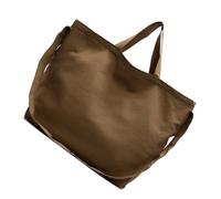 ZEPFJHE Borsa a tracolla in nylon con ampio spazio per riporre oggetti, adatta per scuola, ufficio, viaggi, tracolla regolabile per comfort e leggerezza, cachi, One Size