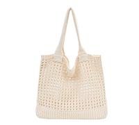 ZEPFJHE Borsa a tracolla leggera con coulisse in pelle sintetica morbida di grande capacità per donne e ragazze, rosa