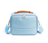 ZEPFJHE Borsa a tracolla per fotocamera DSLR CP910/1200/1300, con tracolla imbottita, antifurto, borsa a tracolla, Blu, Set Bagagli