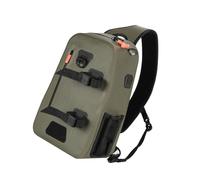 ZEPFJHE Borsa da pesca resistente impermeabile borsa regolabile con cintura per canna e gancio per attrezzi per pescatori all'aperto stoccaggio attrezzatura multiuso confezione da pesca