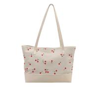 ZEPFJHE Borsa da spiaggia da donna borsa a tracolla all'uncinetto borsa alla moda con perline colorate bella borsa ascella borsa da viaggio, Giallo