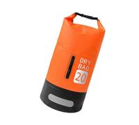 ZEPFJHE Borsa impermeabile da 20 l, con tracolla regolabile, per escursioni e nuoto, A, Taglia unica