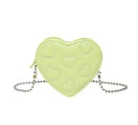 ZEPFJHE Borsa Per Spalle Da Ricamo A Cuore Elegante Per Spalla Leggera In Pelle Leggera Borsa Da Setta Borse Ufficio Uso Tutti I Giorni Piccola Pelle Feste