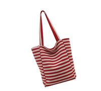 ZEPFJHE Borsa Per Valigie Alla Trendy Stripe Stripe Borse Hobos Simple Borse Women Women Casual Per Lavoro Incontri College Borsa
