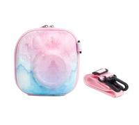 ZEPFJHE Borsa portaoggetti colorata per fotocamera mini7+/8/9/12/40/11 custodia rigida per fotocamera borsa a tracolla per gli appassionati, Blu Pastello, Set Bagagli
