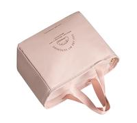 ZEPFJHE Borsa termica per il pranzo da donna, con due scomparti separati, con manico ergonomico, a tenuta stagna, per lavoro, borsa termica