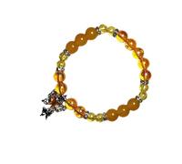 ZEPFJHE Bracciale con Ciondolo A Farfalla con Perline Perline personalità Amicizia da Polso per Bambini Bracciale Cristallino