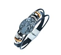 ZEPFJHE Bracciale Intrecciate Con Uova Conigli Pasquali Fatti A Mano Con Un Unico Tono Vintage Elegante Catena Da Polso Intrecciata Per Occasioni Festive Accessori Primaverile