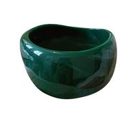 ZEPFJHE Bracciale rigido geometrico largo in acrilico esagerato accessori di dichiarazione struttura acrilica adatto per le donne presente comodo braccialetto, Misura unica, come descritto