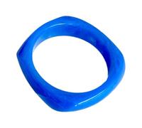 ZEPFJHE Bracciale rigido in resina vibrante geometrico quadrato colorato braccialetto elegante da donna gioielli da polso accessorio regalo accessori da polso in resina, Misura unica, come descritto