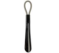 ZEPFJHE Calzascarpe lungo in ABS con manico ergonomico, calzascarpe da casa, da viaggio, per casa, ufficio, 30 cm o 46 cm, extra lungo, Nero 30, Taglia unica