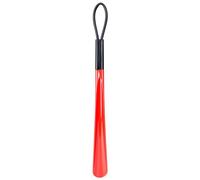 ZEPFJHE Calzascarpe lungo in ABS con manico ergonomico, calzascarpe da casa, da viaggio, per casa, ufficio, 30 cm o 46 cm, extra lungo, Rosso 46, Taglia unica