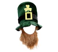 ZEPFJHE Cappello irlandese piatto per festa di Patrizio festa irlandese Festival Party Outfit per uomini donne Patricks Day Celebrazione Fotografia Verde