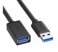 ZEPFJHE Cavo Estensione USB Maschio A Femmina Dati Sincronizzazione del USB Ricarica velocità per Laptop del Disco Rigido Esterno