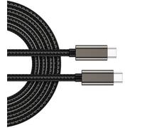 ZEPFJHE Cavo Tipo C USB A 3.2 Gen 2x2 PD240W Carica Rapida 20 Gbps velocità 4K Supporto per Laptop