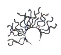 ZEPFJHE Cerchietto per capelli a serpente dorato alla moda unico e confortevole cerchietto per capelli elegante per le donne accessorio per costume da festival Halloween Serpente fasce