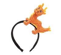 ZEPFJHE Cerchietto per capelli con drago cinese, accessorio creativo per il viso, ideale per feste e feste