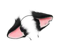 ZEPFJHE Cerchietto per capelli con orecchie di animali in peluche, accessorio per cosplay per festival musicali e animazione, per feste di travestimento da festa