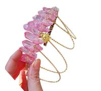 ZEPFJHE Cerchietto per capelli da ragazza, corone luccicanti, per feste di compleanno regina, accessori fotografici, elegante copricapo alla moda