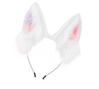 ZEPFJHE Cerchietto per capelli in peluche peloso con design snodabile per DressingUp Evento Adulti Bambini Gioco di ruolo Tema Evento Copricapo Accessorio per capelli
