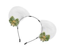ZEPFJHE Cerchio natalizio alla moda per capelli, ornamento per capelli, versatile, strumento per lo styling per bambini e adulti, accessorio per capelli carino