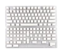 ZEPFJHE CherryProfile Keycaps Spessi PBT DyeSub Per Tastiera Meccanica 137Keys Minimalista Bianco Keycap Set